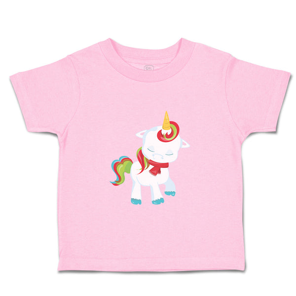 Toddler Girl Clothes Christmas Unicorn Walks Close Eyes Christmas Toddler Shirt