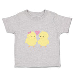Toddler Clothes Chickens Pink Heart Toddler Shirt Baby Clothes Cotton