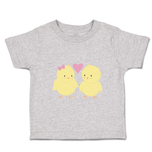 Toddler Clothes Chickens Pink Heart Toddler Shirt Baby Clothes Cotton