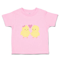 Toddler Clothes Chickens Pink Heart Toddler Shirt Baby Clothes Cotton