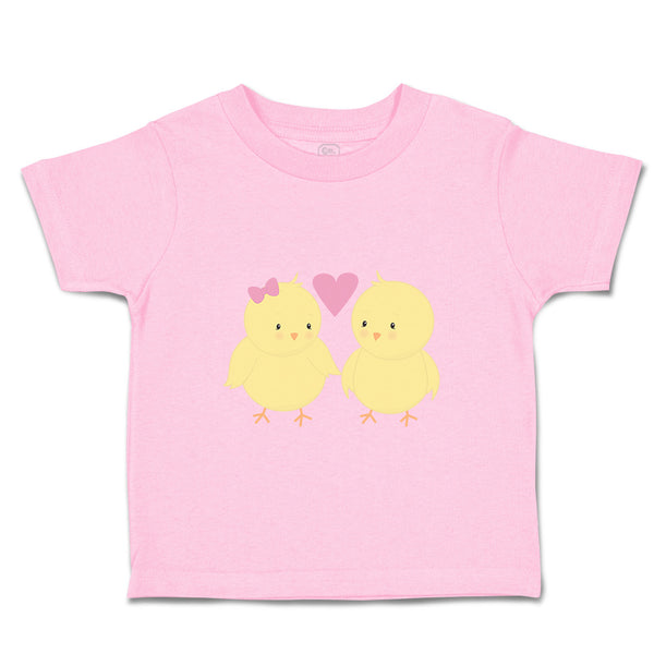 Toddler Clothes Chickens Pink Heart Toddler Shirt Baby Clothes Cotton