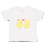 Toddler Clothes Chickens Pink Heart Toddler Shirt Baby Clothes Cotton