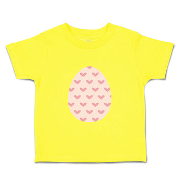 Toddler Clothes Pink Egg Hearts Toddler Shirt Baby Clothes Cotton