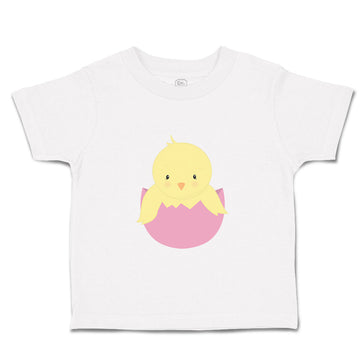 Toddler Clothes Girl Chicken Pink Egg Toddler Shirt Baby Clothes Cotton