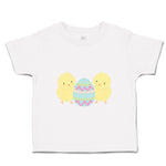 Toddler Clothes Chickens Blue Colorful Egg Toddler Shirt Baby Clothes Cotton