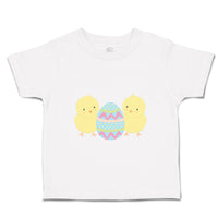 Toddler Clothes Chickens Blue Colorful Egg Toddler Shirt Baby Clothes Cotton