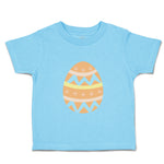 Toddler Clothes Orange Colorful Egg Toddler Shirt Baby Clothes Cotton
