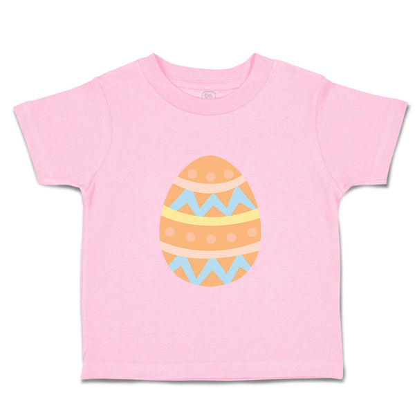 Toddler Clothes Orange Colorful Egg Toddler Shirt Baby Clothes Cotton