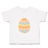 Toddler Clothes Orange Colorful Egg Toddler Shirt Baby Clothes Cotton