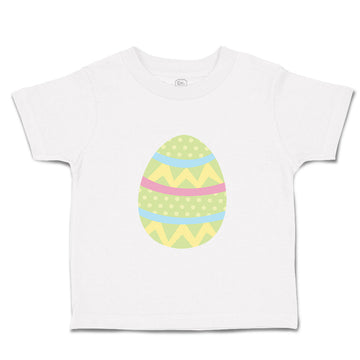 Toddler Clothes Green Colorful Egg Toddler Shirt Baby Clothes Cotton