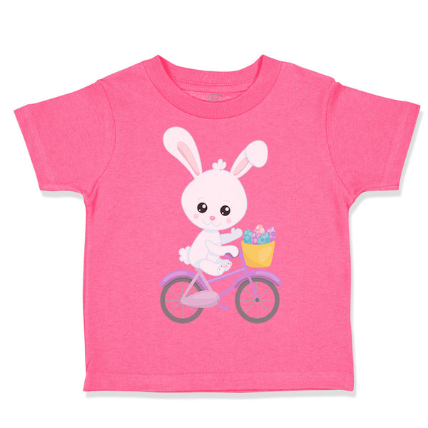 Toddler Girl Clothes Easter Bunny Bike Easter Toddler Shirt Baby Clothes Cotton