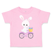 Toddler Girl Clothes Easter Bunny Bike Easter Toddler Shirt Baby Clothes Cotton