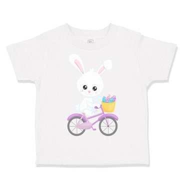 Toddler Girl Clothes Easter Bunny Bike Easter Toddler Shirt Baby Clothes Cotton