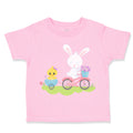 Toddler Girl Clothes Easter Bunny Chicken Bike Easter Toddler Shirt Cotton