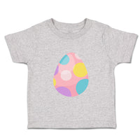 Toddler Clothes Pink Colorful Dots Egg Toddler Shirt Baby Clothes Cotton