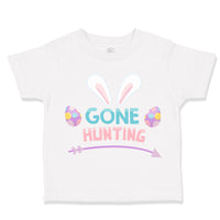 Toddler Girl Clothes Gone Hunting Easter Toddler Shirt Baby Clothes Cotton