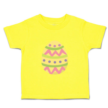 Toddler Clothes Yellow Colorful Egg Toddler Shirt Baby Clothes Cotton