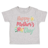 Toddler Clothes Happy Mother's Day Mothers Day Mom Toddler Shirt Cotton