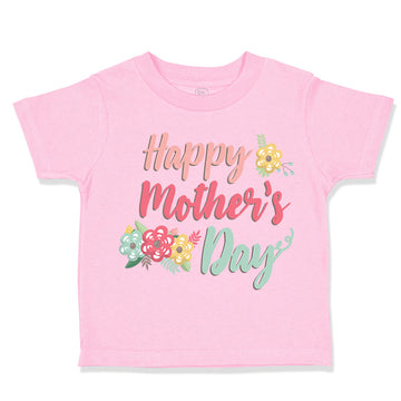Toddler Clothes Happy Mother's Day Mothers Day Mom Toddler Shirt Cotton