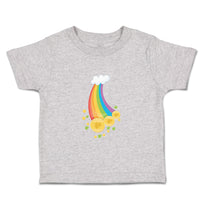 Toddler Clothes Leprechaun Rainbow St Patrick's Day Toddler Shirt Cotton
