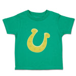 Toddler Clothes Lucky Horseshoe St Patrick's Day Toddler Shirt Cotton