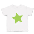 Toddler Clothes Light Green Star St Patrick's Day Toddler Shirt Cotton