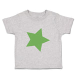 Toddler Clothes Dark Green Star St Patrick's Day Toddler Shirt Cotton