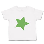 Toddler Clothes Dark Green Star St Patrick's Day Toddler Shirt Cotton