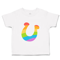 Toddler Clothes Lucky Horseshoe Rainbow Holidays and Occasions St Patrick's Day