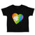 Toddler Clothes Rainbow Heart Lucky St Patrick's Day Toddler Shirt Cotton