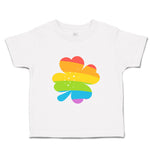 Toddler Clothes Rainbow Clover Holidays and Occasions St Patrick's Day Cotton