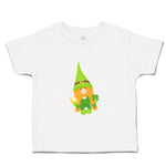 Toddler Clothes Leprechaun Lucky Horseshoe St Patrick's Day Toddler Shirt Cotton