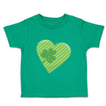 Toddler Clothes Heart Clover St Patrick's Day Toddler Shirt Baby Clothes Cotton