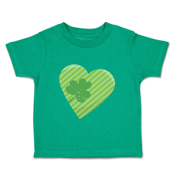 Toddler Clothes Heart Clover St Patrick's Day Toddler Shirt Baby Clothes Cotton