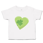 Toddler Clothes Heart Clover St Patrick's Day Toddler Shirt Baby Clothes Cotton