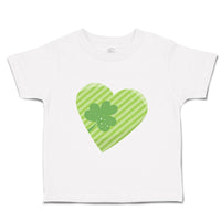 Toddler Clothes Heart Clover St Patrick's Day Toddler Shirt Baby Clothes Cotton