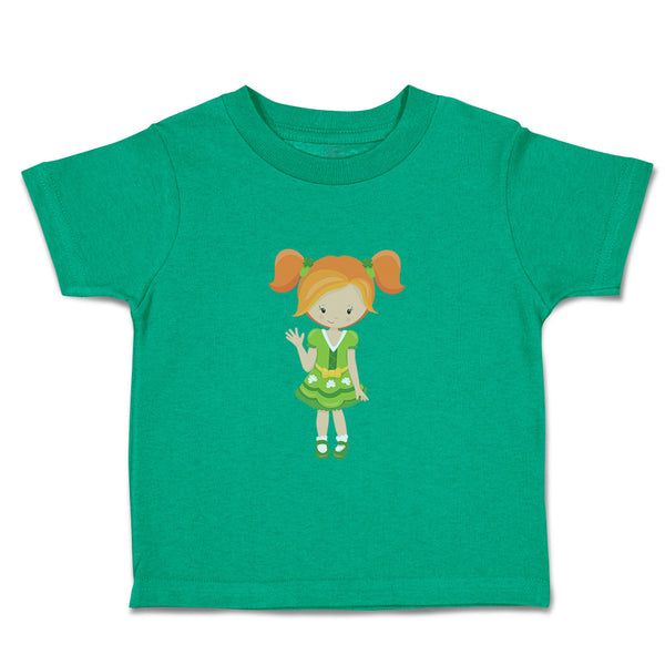 Toddler Clothes Girl Waves C St Patrick's Day Toddler Shirt Baby Clothes Cotton