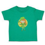 Toddler Clothes Leprechaun Girl Money St Patrick's Day Toddler Shirt Cotton