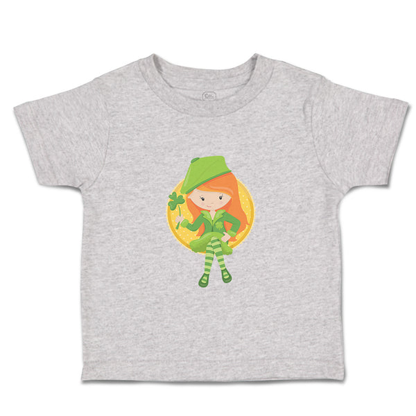 Toddler Clothes Leprechaun Girl Money St Patrick's Day Toddler Shirt Cotton