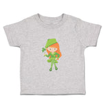 Toddler Clothes Leprechaun Girl St Patrick's Day Toddler Shirt Cotton