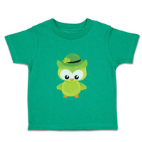 Toddler Clothes Leprechaun Owl Hat St Patrick's Day Toddler Shirt Cotton