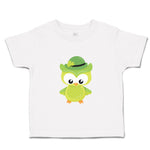 Toddler Clothes Leprechaun Owl Hat St Patrick's Day Toddler Shirt Cotton