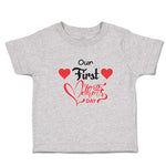 Toddler Clothes Our First Mother's Day with Heart Toddler Shirt Cotton