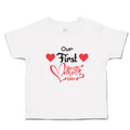 Toddler Clothes Our First Mother's Day with Heart Toddler Shirt Cotton