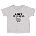 Toddler Clothes Happy Meow Year Pet Animal Cat Face with Sunglass and Bow Cotton