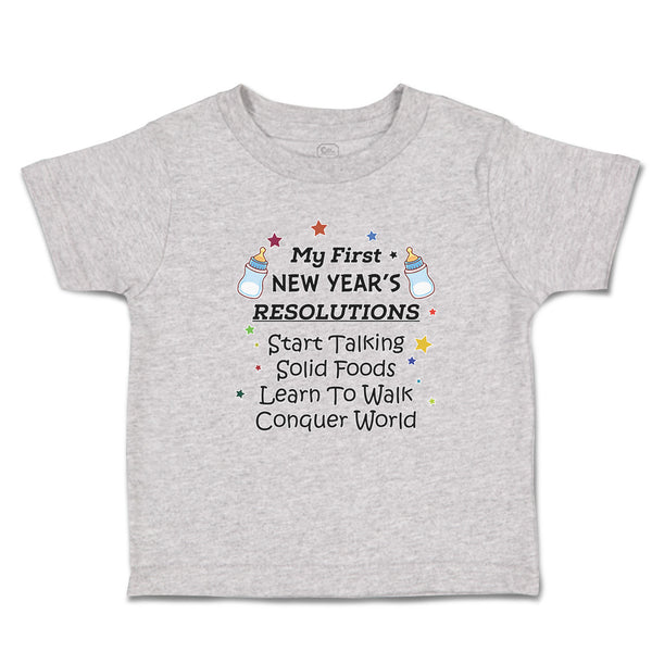 Toddler Clothes Year's Resolutions Talking Solid Foods Walk Conquer Cotton