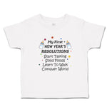 Toddler Clothes Year's Resolutions Talking Solid Foods Walk Conquer Cotton