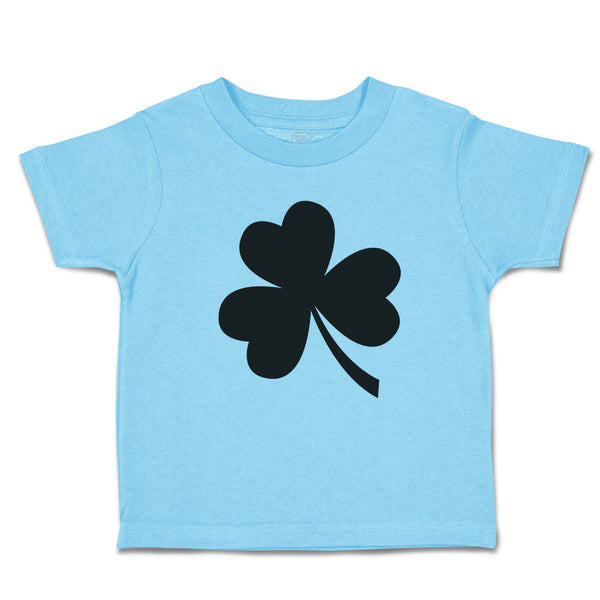 Toddler Clothes Irish Shamrock Silhouette Leaf Toddler Shirt Baby Clothes Cotton