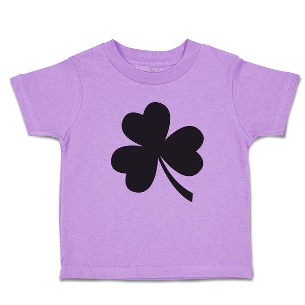 Toddler Clothes Irish Shamrock Silhouette Leaf Toddler Shirt Baby Clothes Cotton