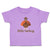 Toddler Clothes Little Turkey Bird with Hat Toddler Shirt Baby Clothes Cotton